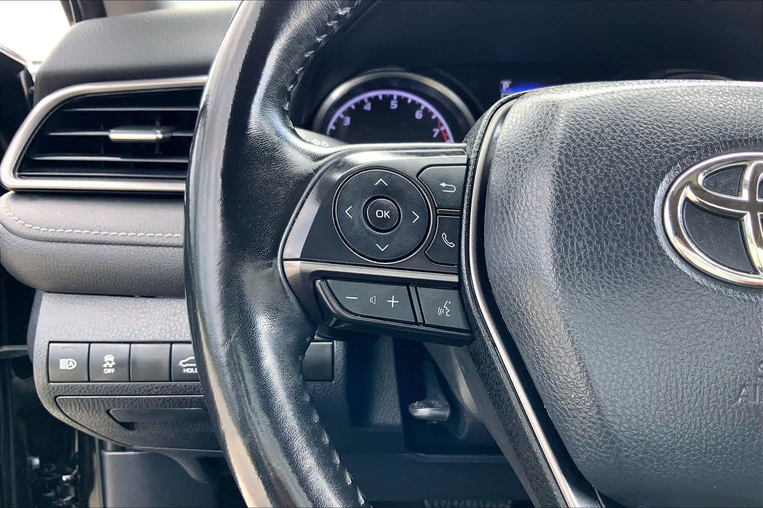 2021 Toyota Camry SE Midnight Black Metallic at Group 1 Toyota Southwest