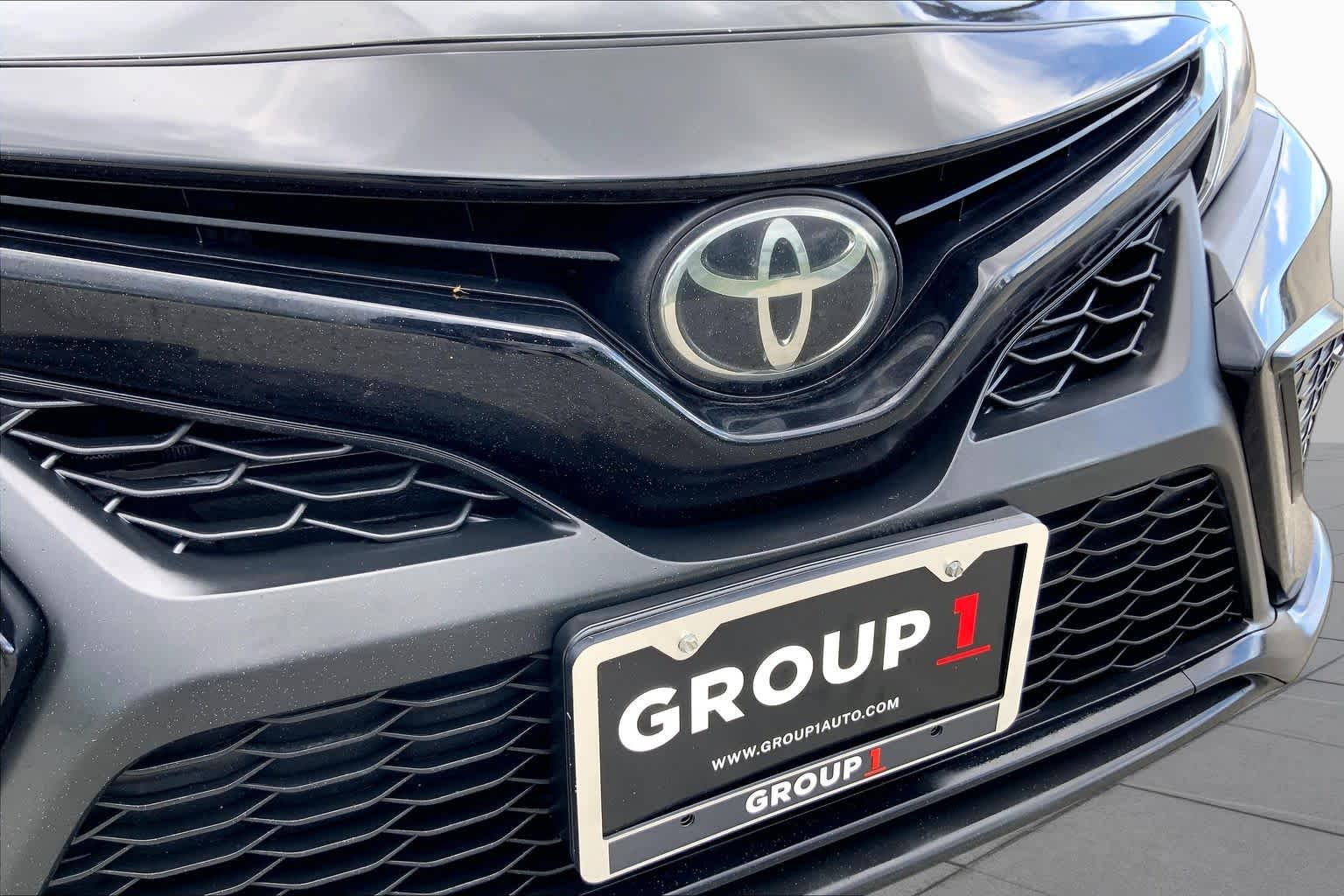2021 Toyota Camry SE Midnight Black Metallic at Group 1 Toyota Southwest