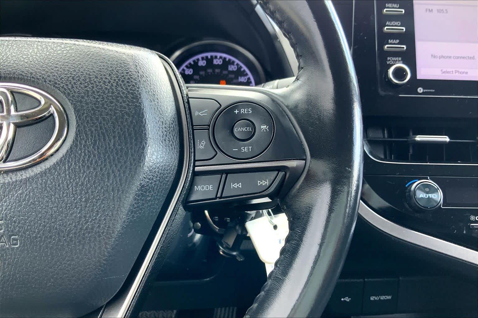 2021 Toyota Camry SE Midnight Black Metallic at Group 1 Toyota Southwest