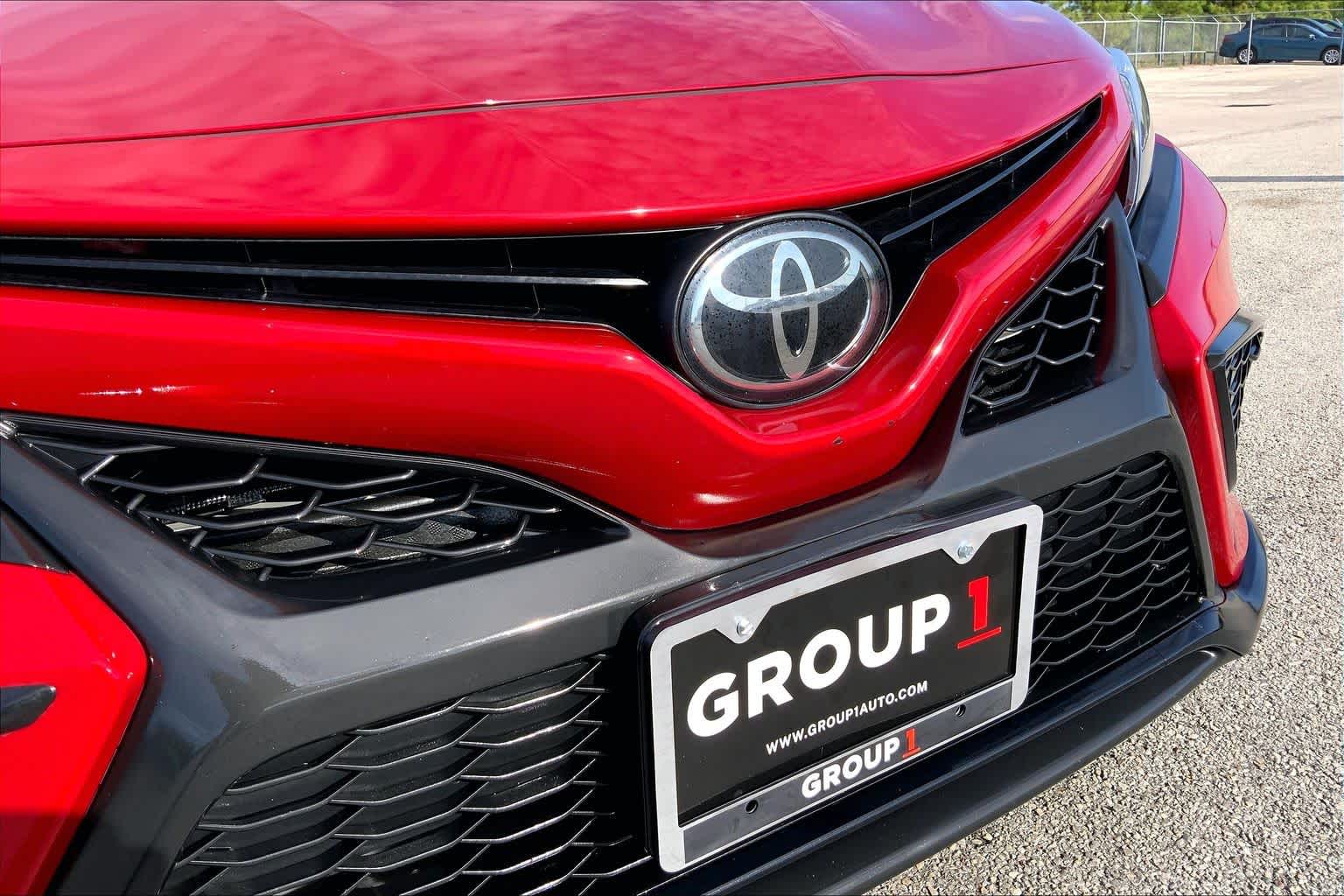 2023 Toyota Camry SE Supersonic Red at AutoNation USA Houston