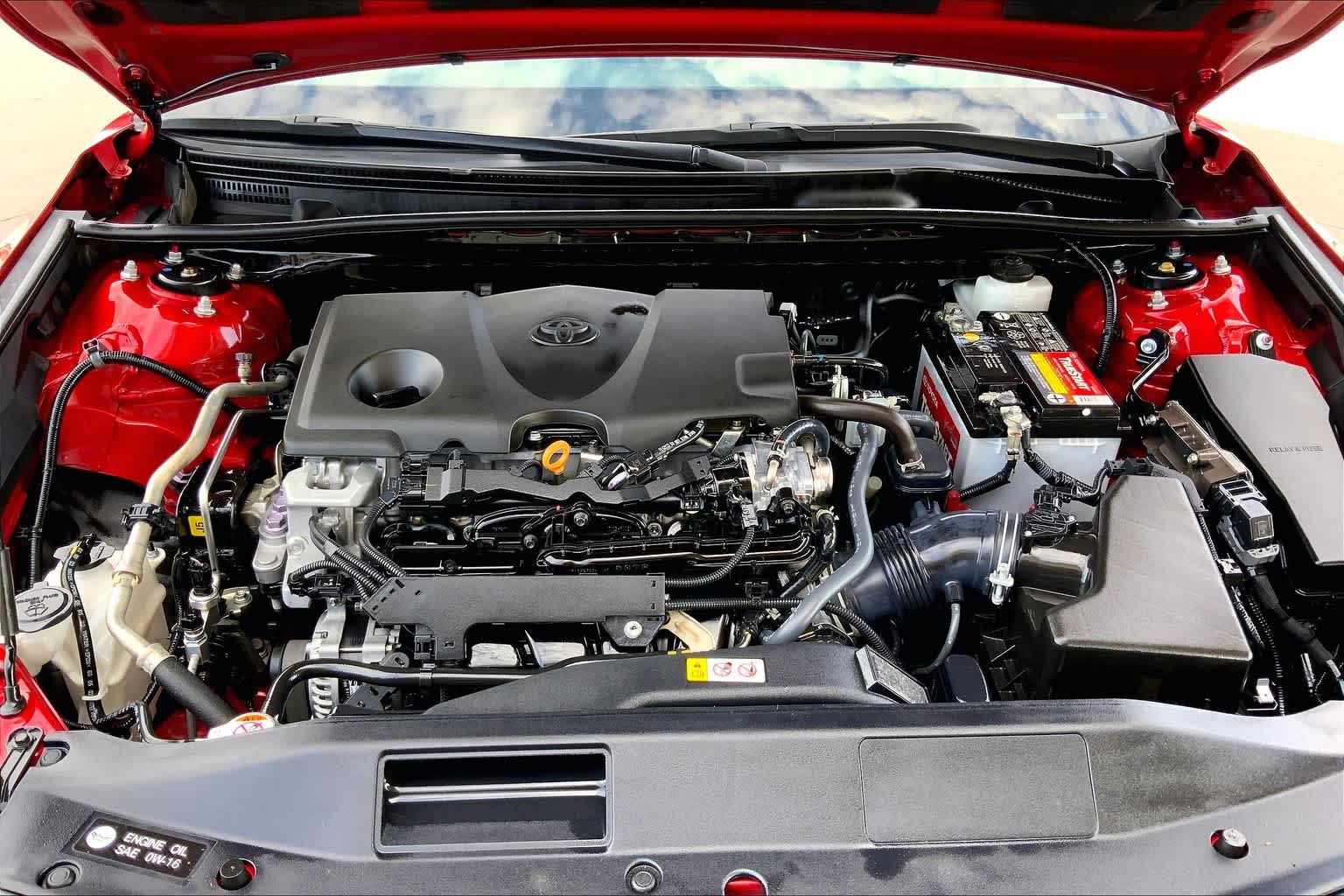 2023 Toyota Camry SE Supersonic Red at AutoNation USA Houston