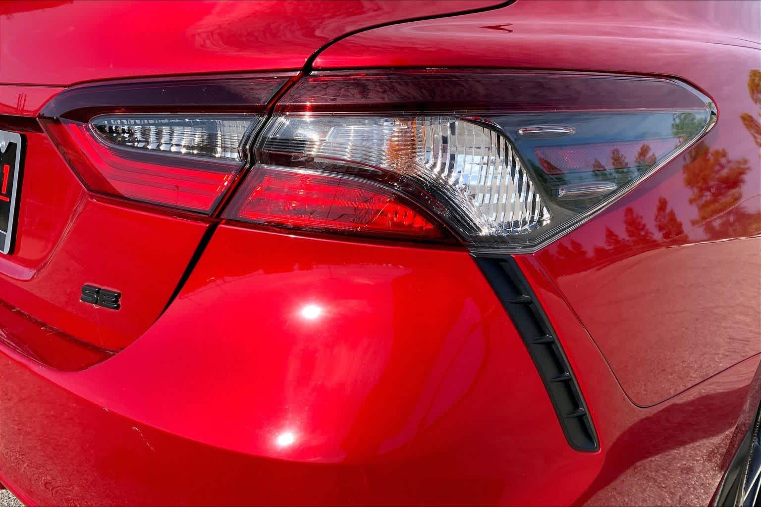 2023 Toyota Camry SE Supersonic Red at AutoNation USA Houston