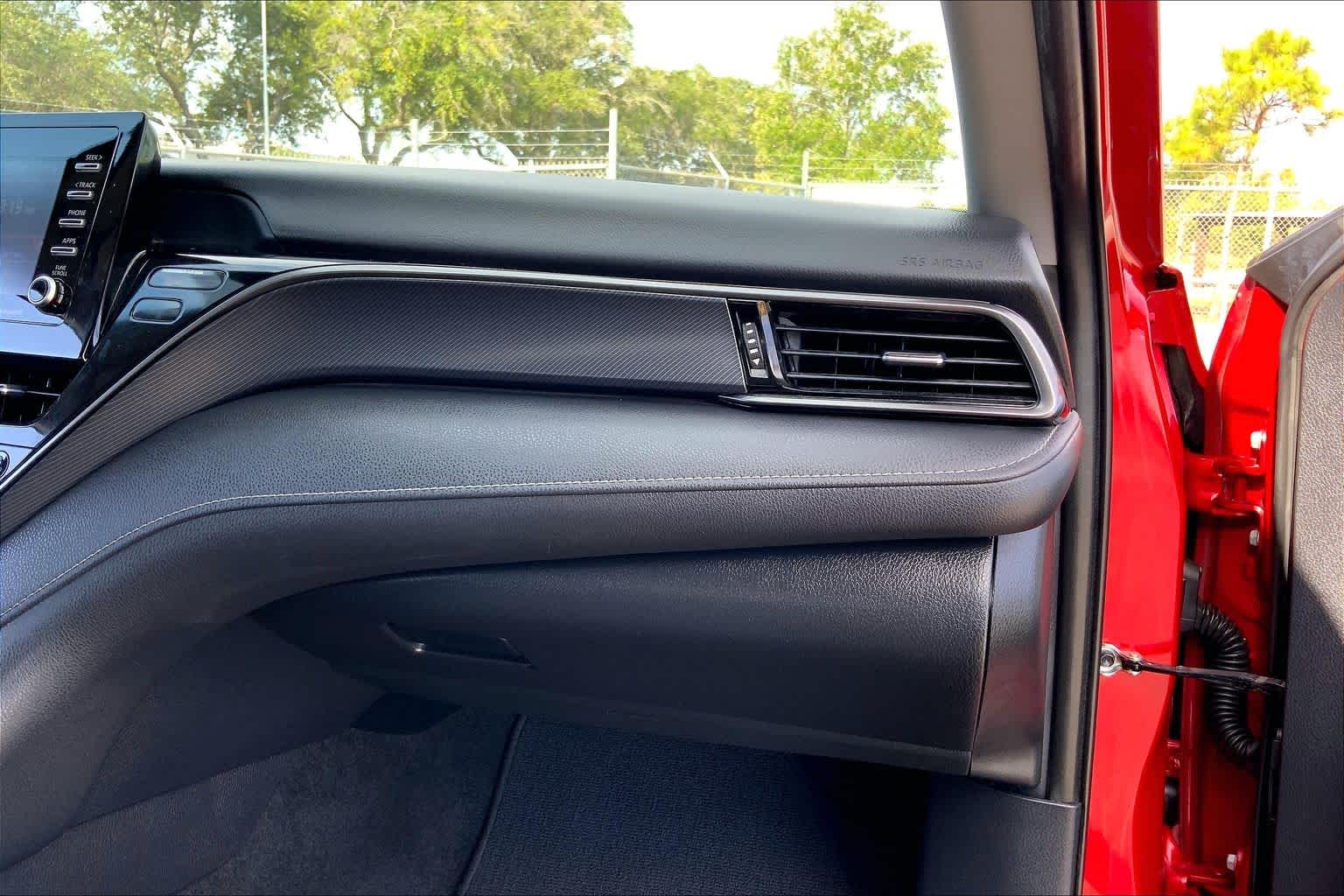 2023 Toyota Camry SE Supersonic Red at AutoNation USA Houston
