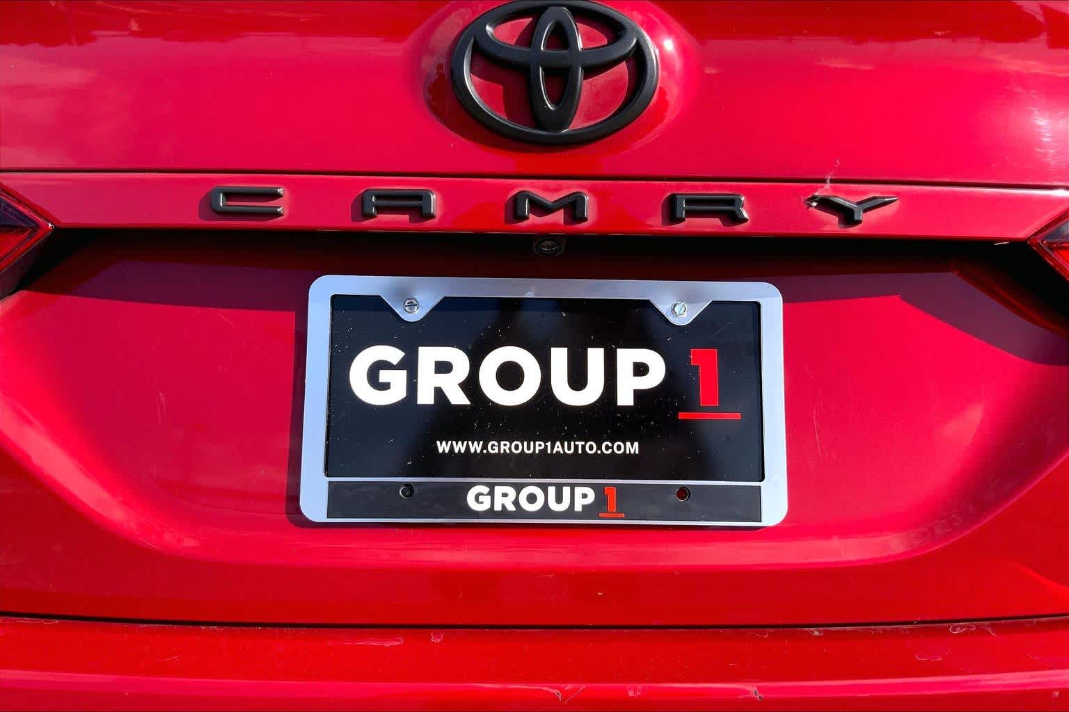 2023 Toyota Camry SE Supersonic Red at AutoNation USA Houston