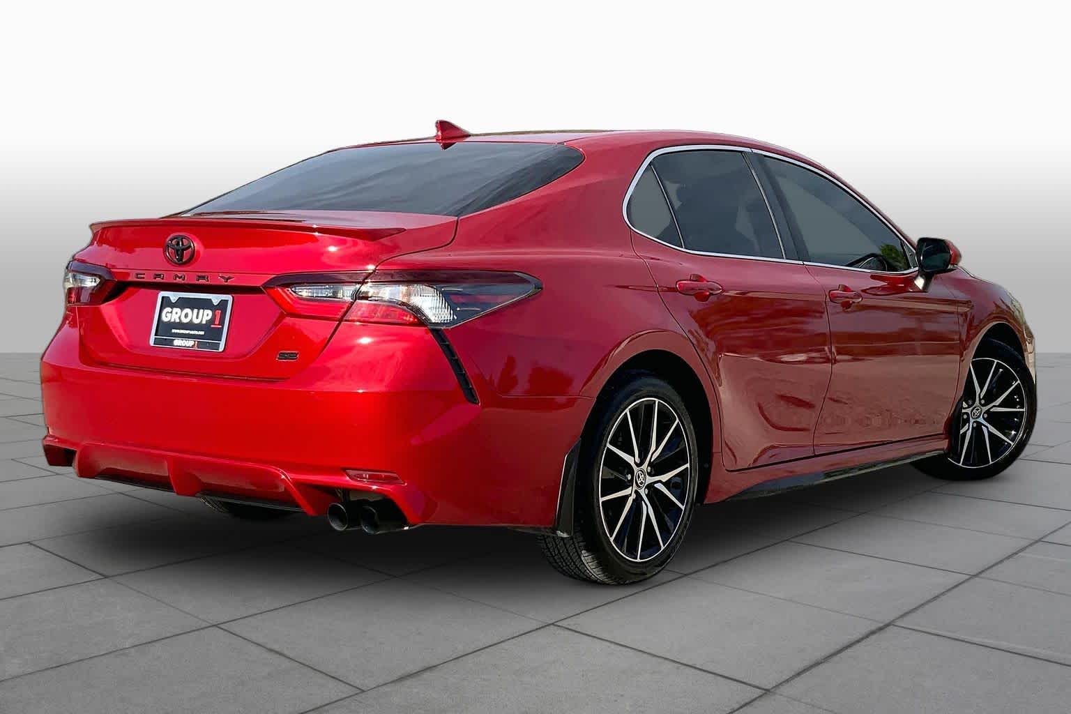 2023 Toyota Camry SE Supersonic Red at AutoNation USA Houston