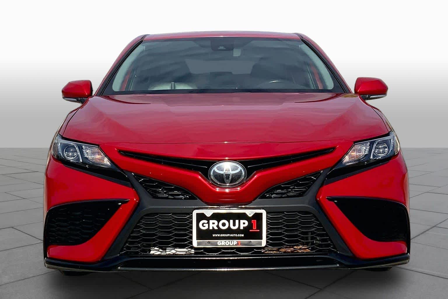 2023 Toyota Camry SE Supersonic Red at AutoNation USA Houston