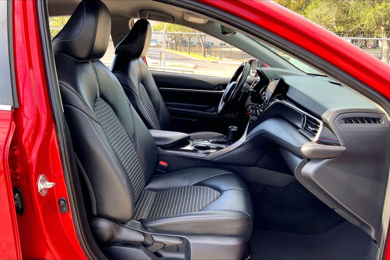 2023 Toyota Camry SE Supersonic Red at AutoNation USA Houston