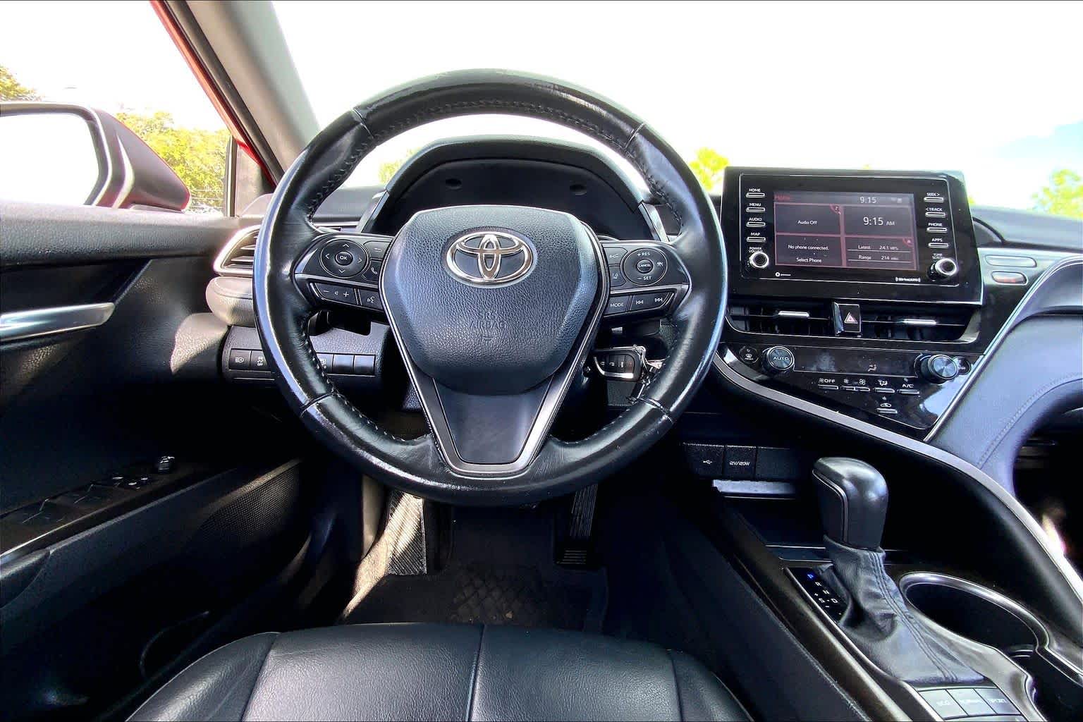 2023 Toyota Camry SE Supersonic Red at AutoNation USA Houston