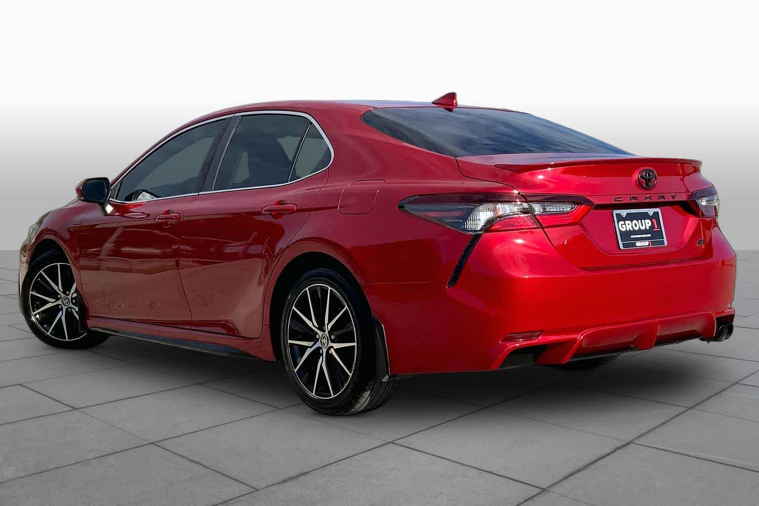 2023 Toyota Camry SE Supersonic Red at AutoNation USA Houston