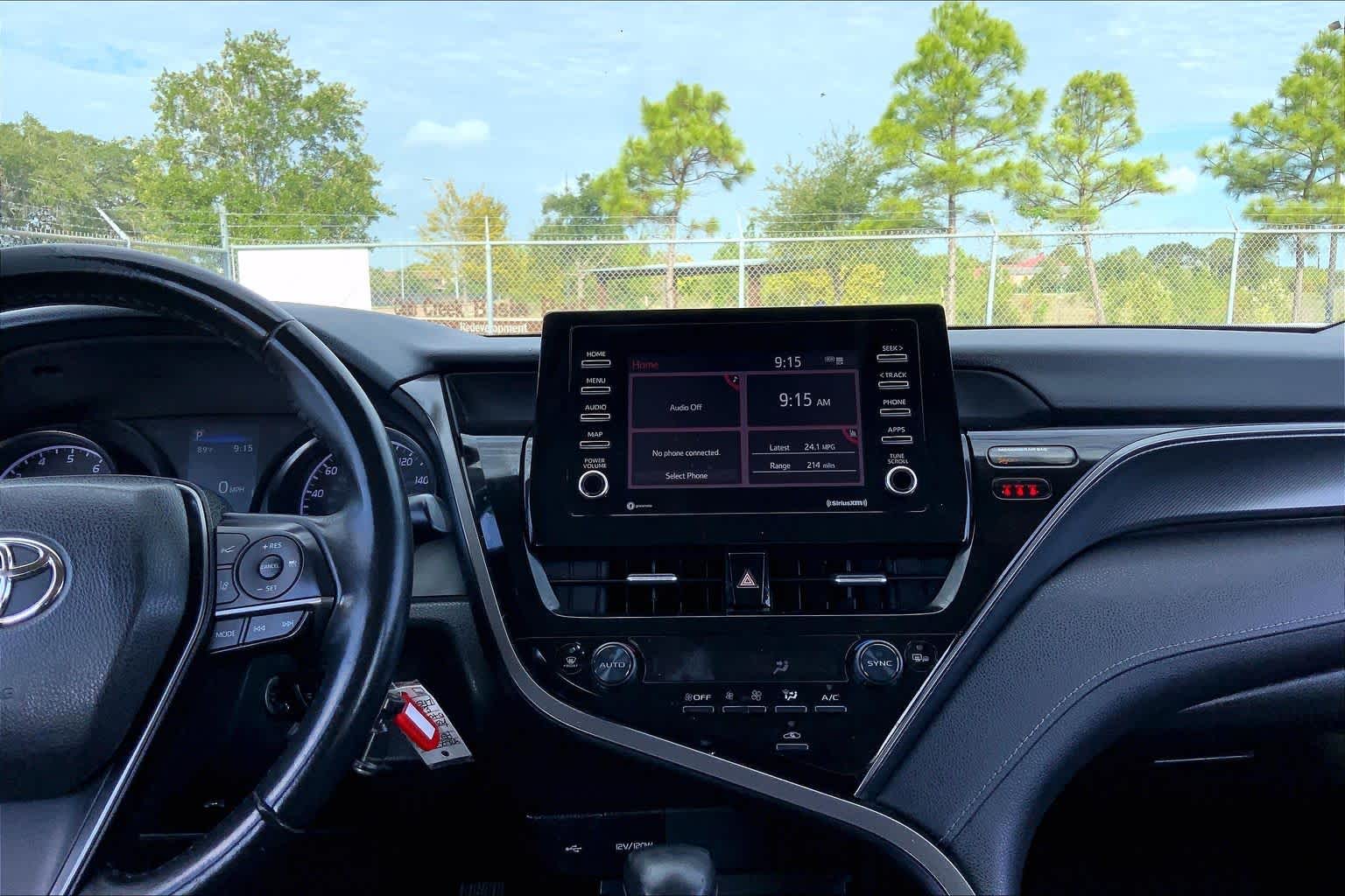 2023 Toyota Camry SE Supersonic Red at AutoNation USA Houston