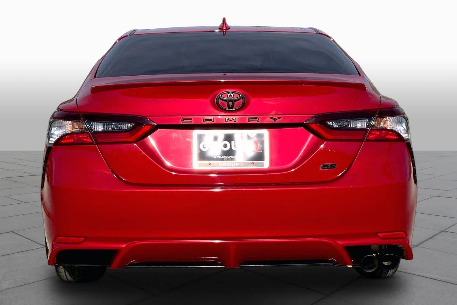 2023 Toyota Camry SE Supersonic Red at AutoNation USA Houston