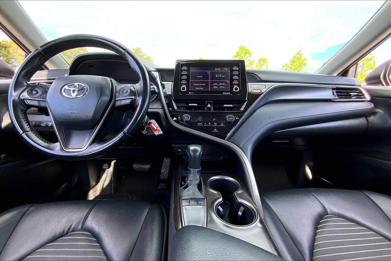 2023 Toyota Camry SE Supersonic Red at AutoNation USA Houston
