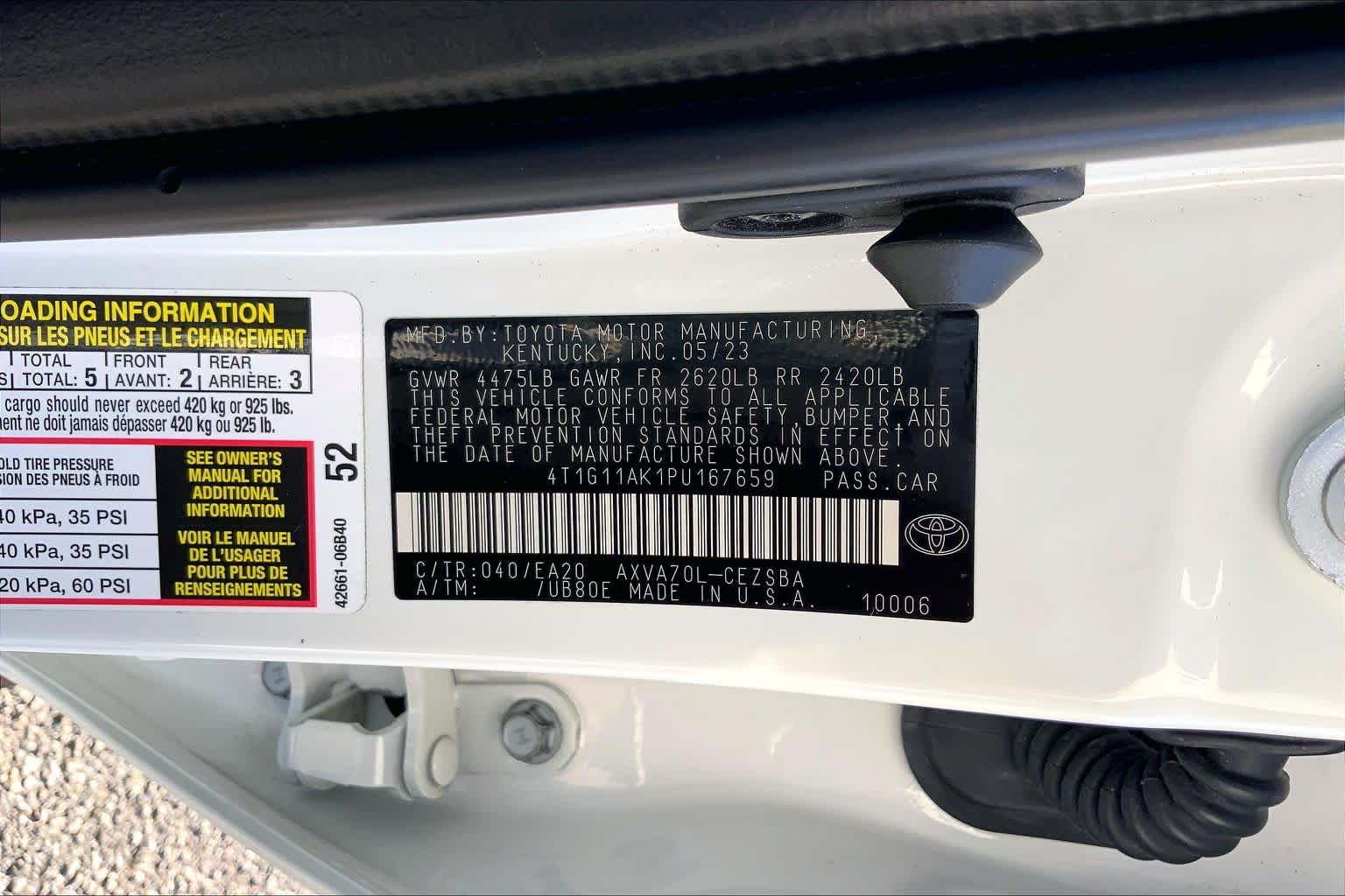 2023 Toyota Camry SE Ice Cap at Group 1 Toyota Southwest
