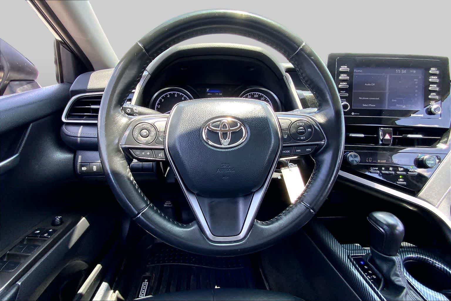 2023 Toyota Camry SE Midnight Black Metallic at AutoNation USA Houston