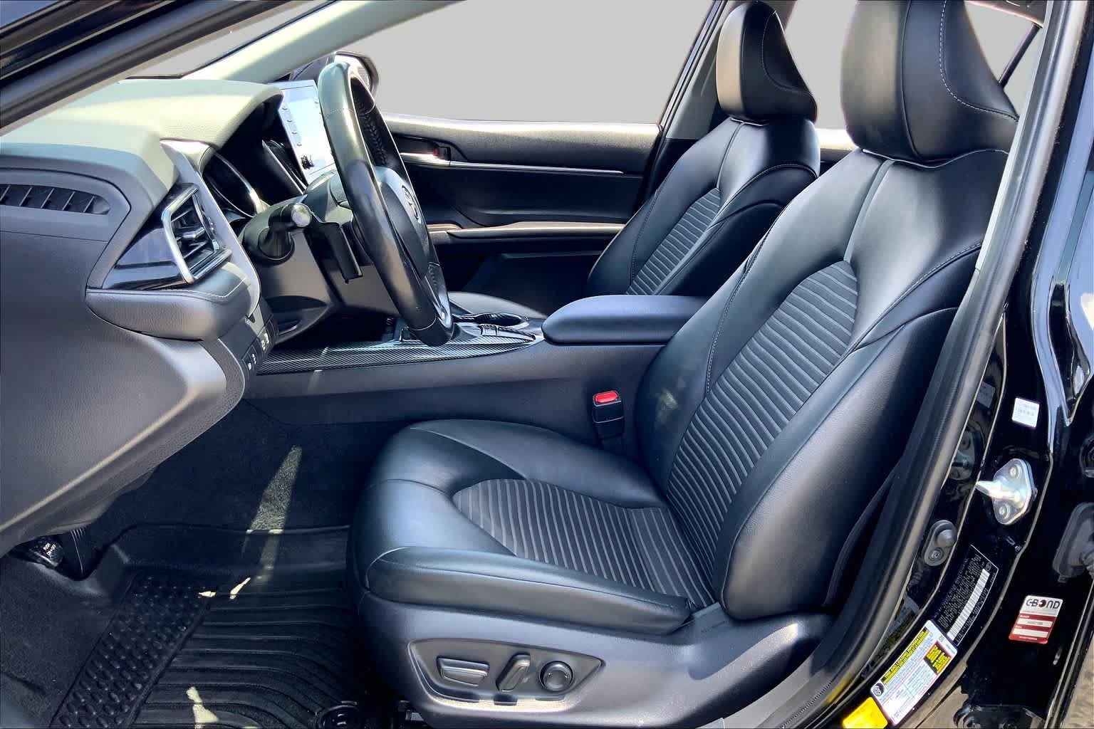 2023 Toyota Camry SE Midnight Black Metallic at AutoNation USA Houston