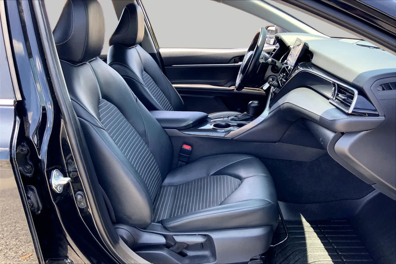 2023 Toyota Camry SE Midnight Black Metallic at AutoNation USA Houston