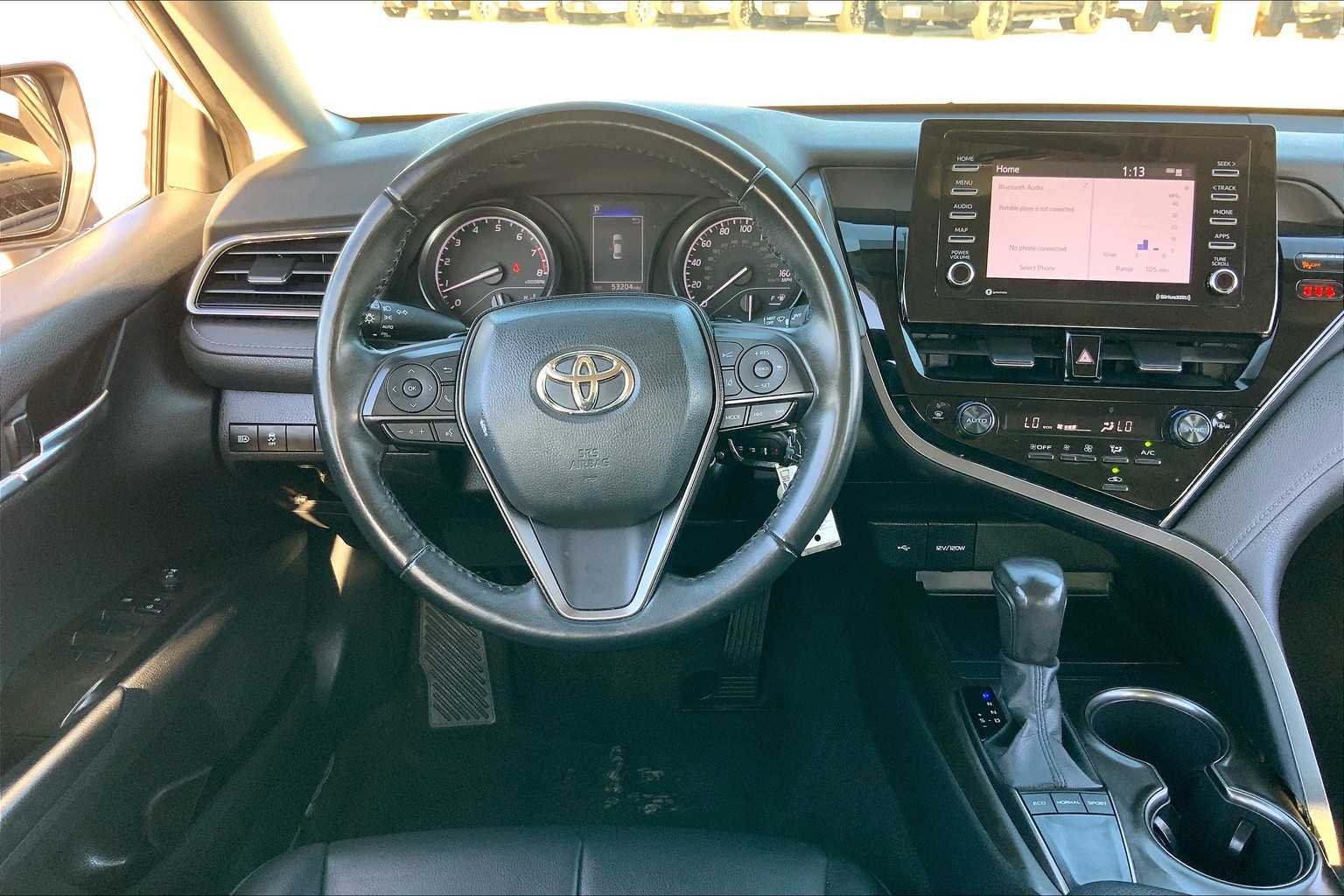 2022 Toyota Camry SE White at Group 1 Toyota Southwest