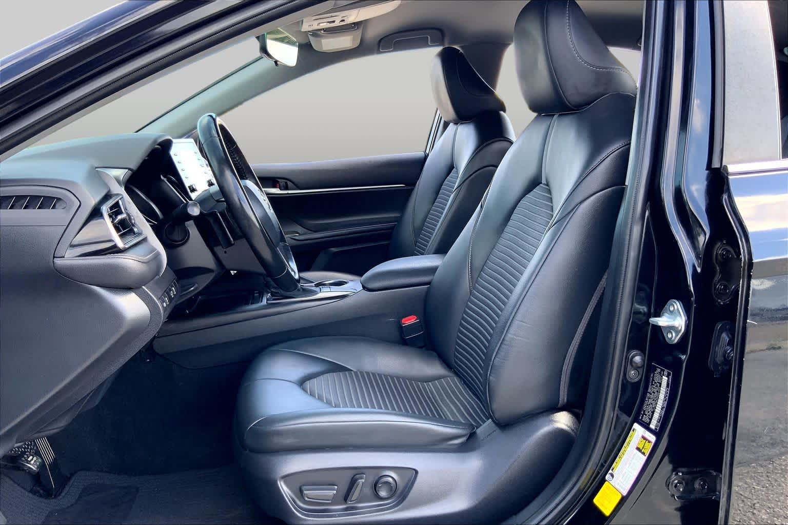 2023 Toyota Camry SE Nightshade Midnight Black Metallic at AutoNation USA Houston