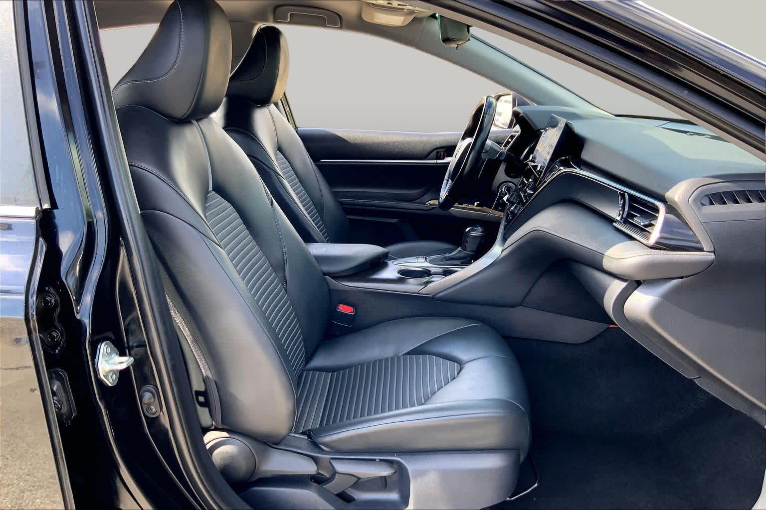 2023 Toyota Camry SE Nightshade Midnight Black Metallic at AutoNation USA Houston