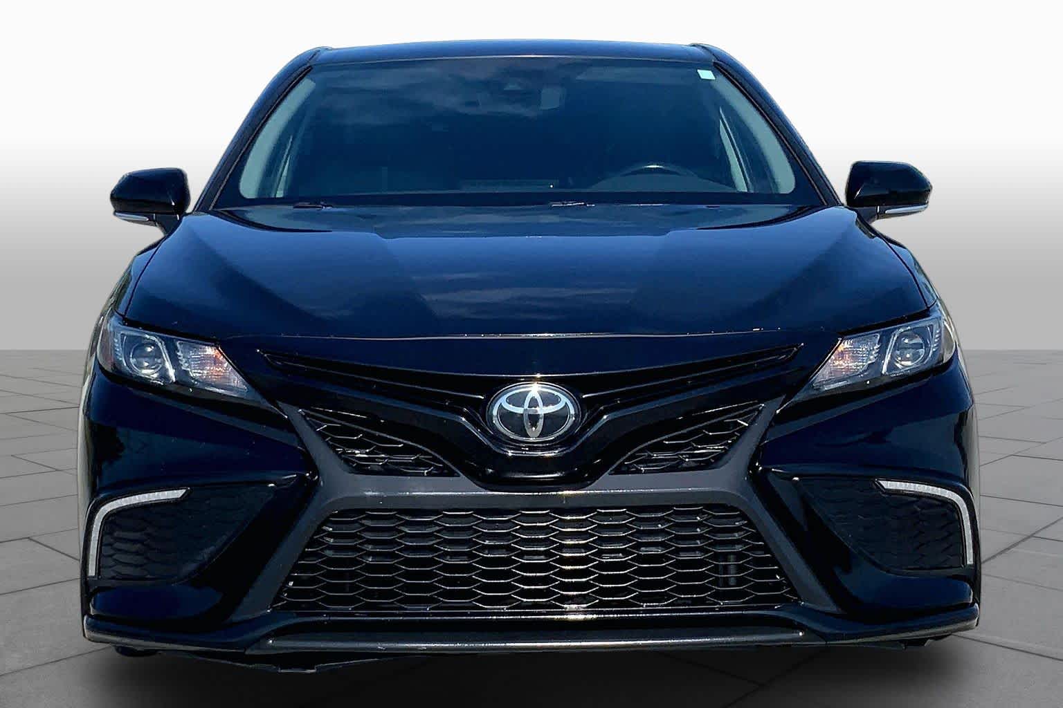2023 Toyota Camry SE Nightshade Midnight Black Metallic at AutoNation USA Houston