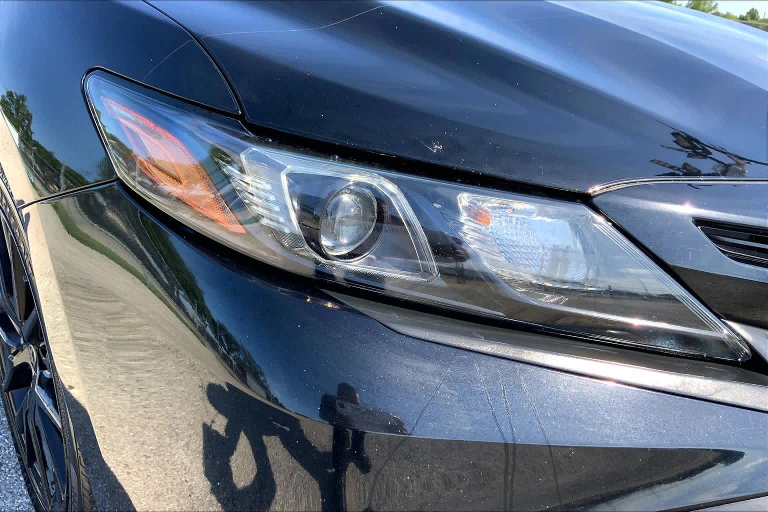 2023 Toyota Camry SE Nightshade Midnight Black Metallic at AutoNation USA Houston