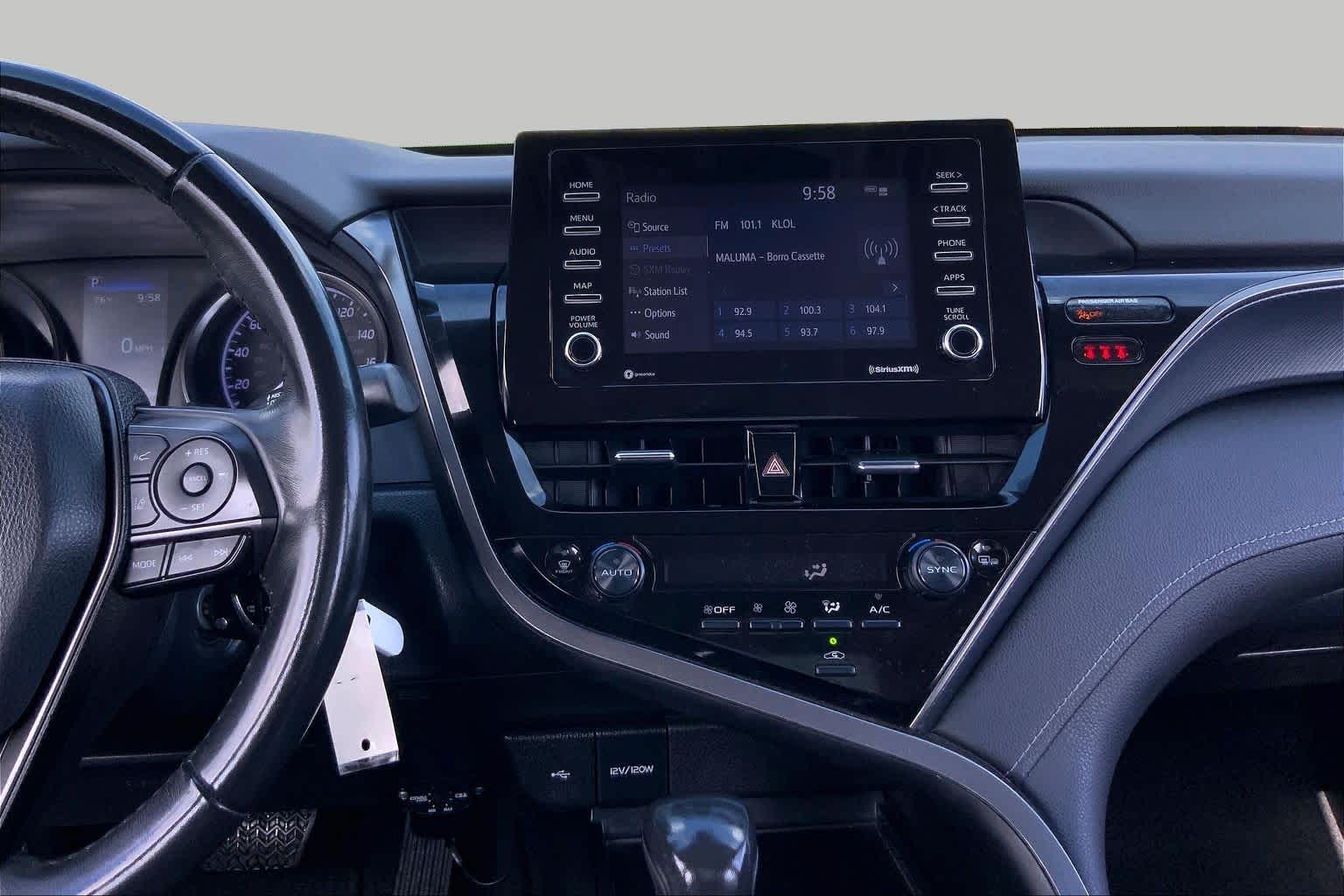 2023 Toyota Camry SE Nightshade Midnight Black Metallic at AutoNation USA Houston