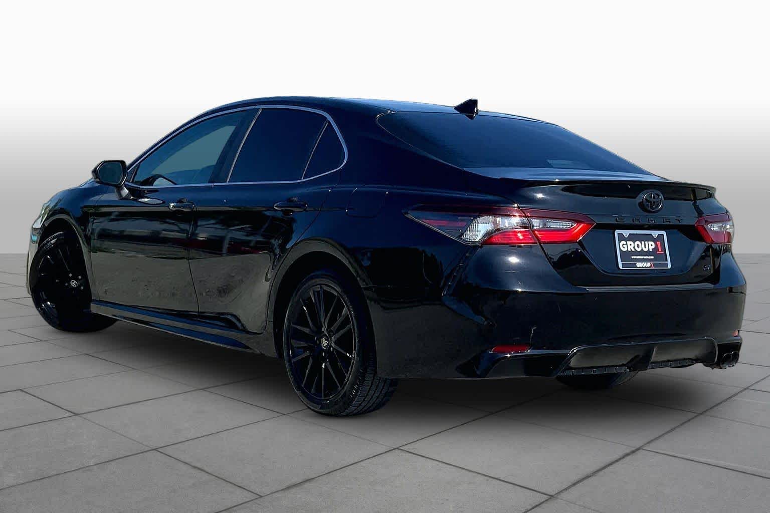 2023 Toyota Camry SE Nightshade Midnight Black Metallic at AutoNation USA Houston