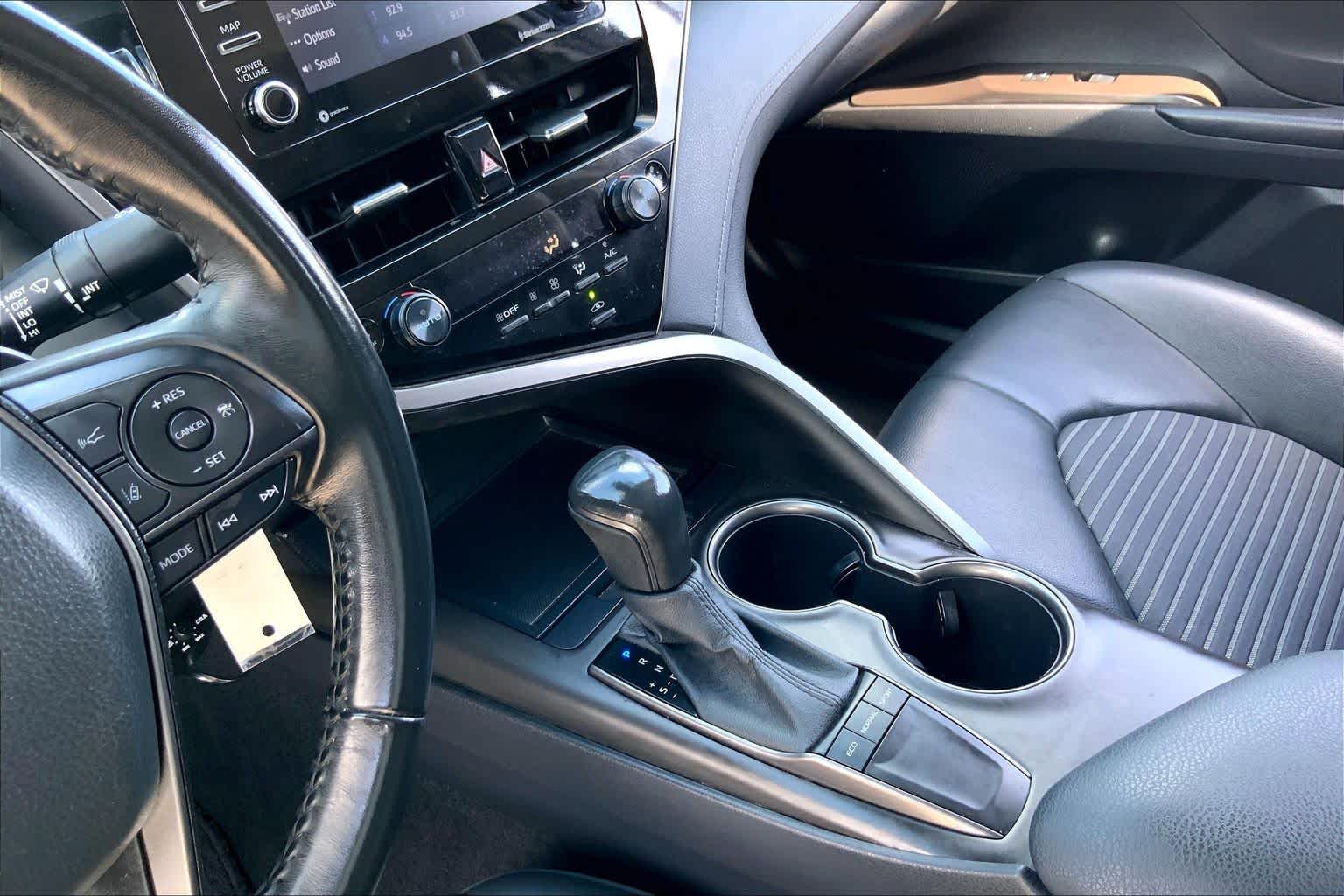 2023 Toyota Camry SE Nightshade Midnight Black Metallic at AutoNation USA Houston