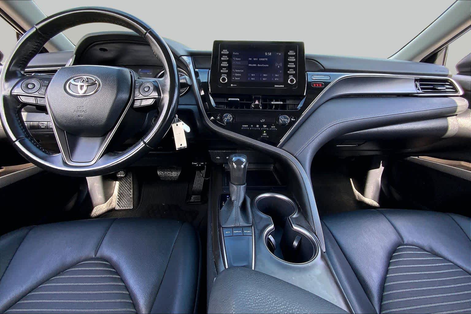 2023 Toyota Camry SE Nightshade Midnight Black Metallic at AutoNation USA Houston