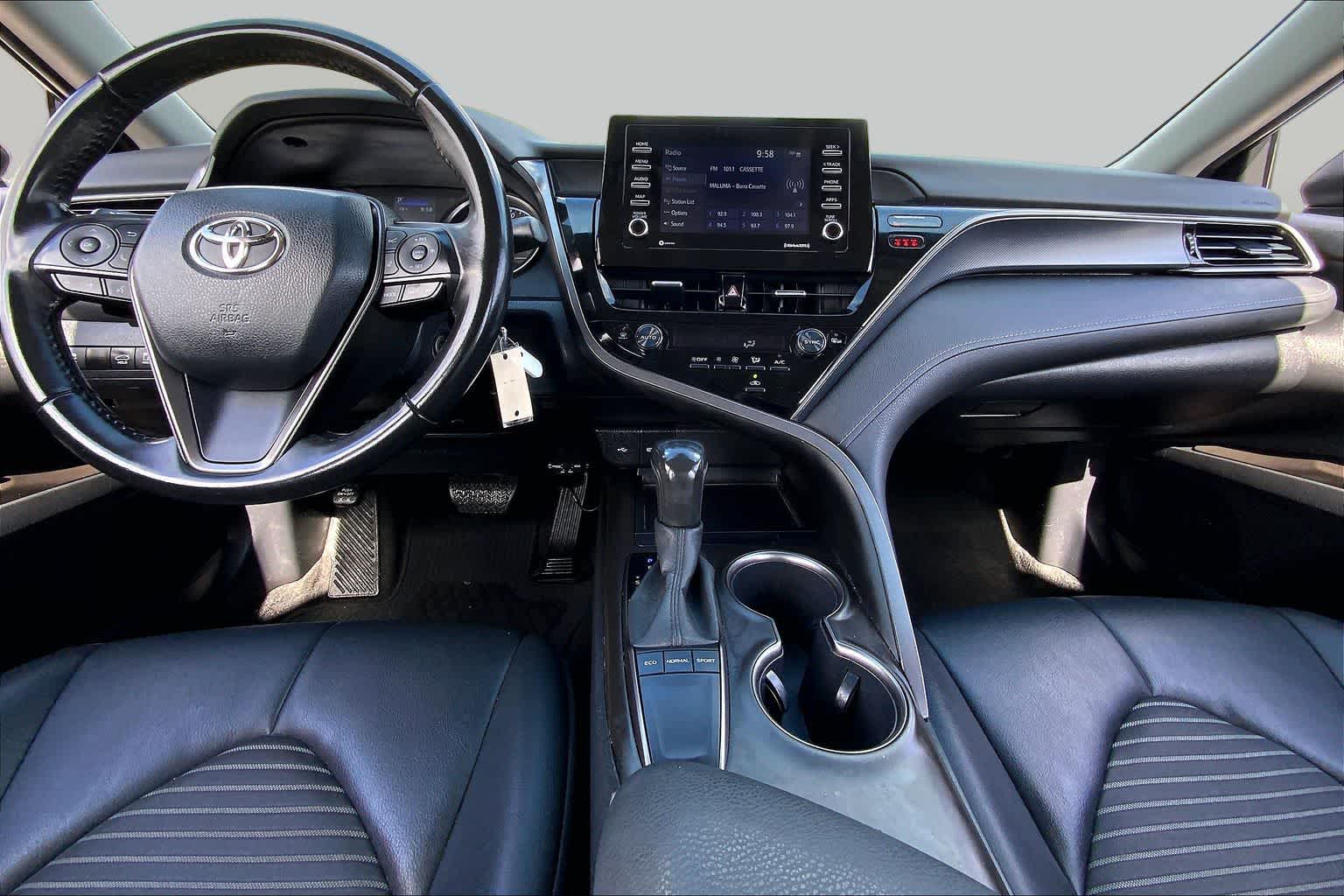 2023 Toyota Camry SE Nightshade Midnight Black Metallic at Group 1 Toyota Southwest