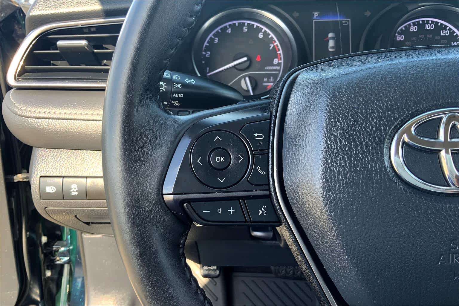 2021 Toyota Camry SE Galactic Aqua Mica at Group 1 Toyota Southwest