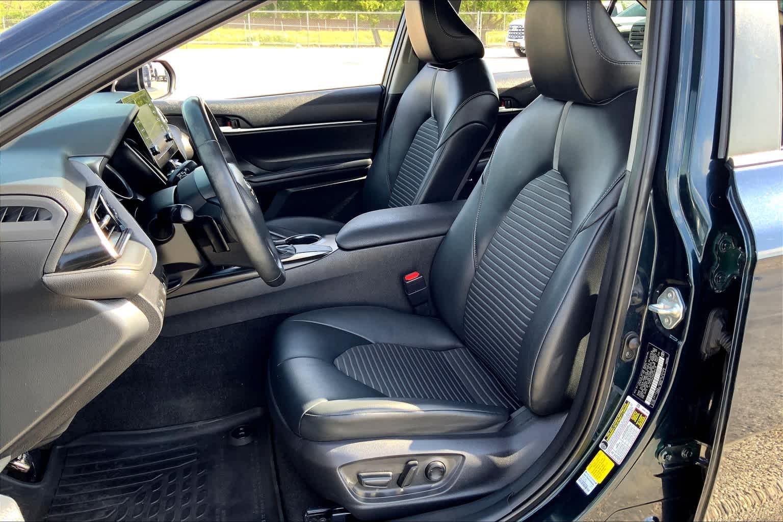 2021 Toyota Camry SE Galactic Aqua Mica at Group 1 Toyota Southwest
