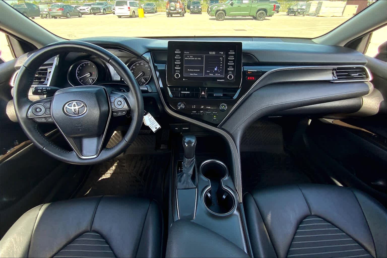 2021 Toyota Camry SE Galactic Aqua Mica at Group 1 Toyota Southwest