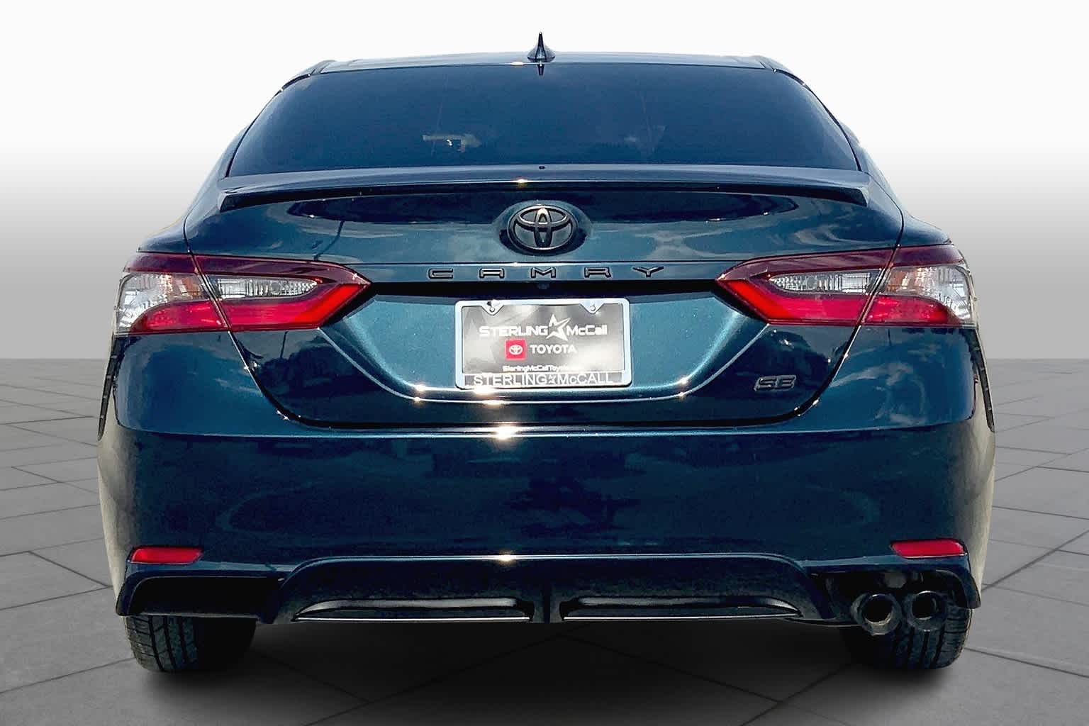 2021 Toyota Camry SE Galactic Aqua Mica at Group 1 Toyota Southwest