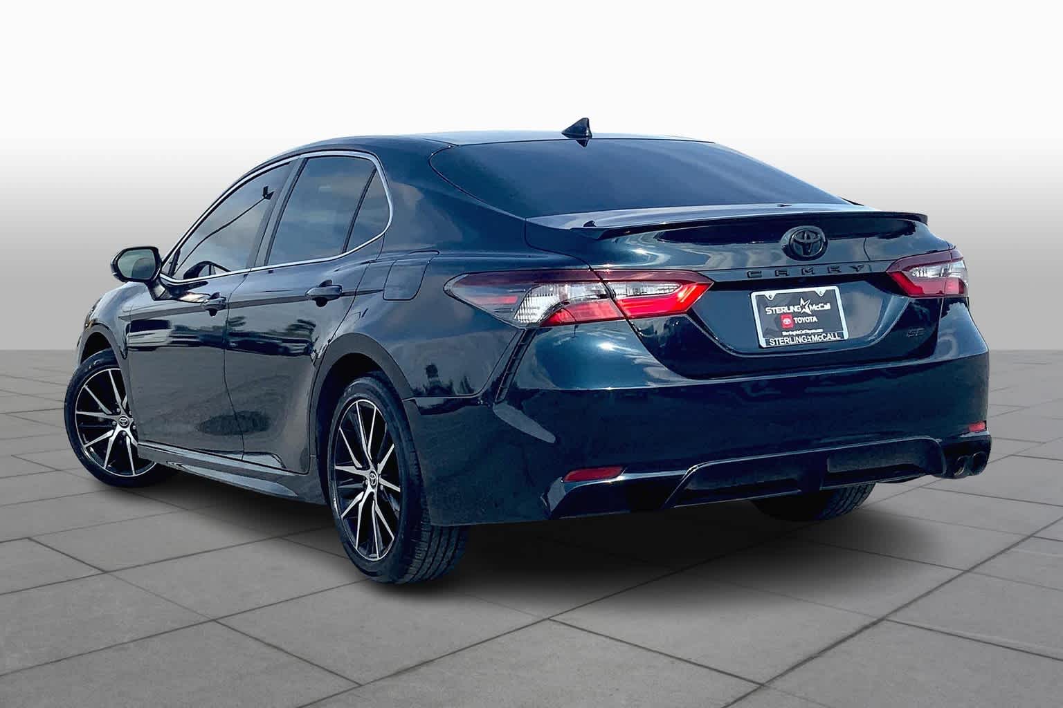 2021 Toyota Camry SE Galactic Aqua Mica at Group 1 Toyota Southwest