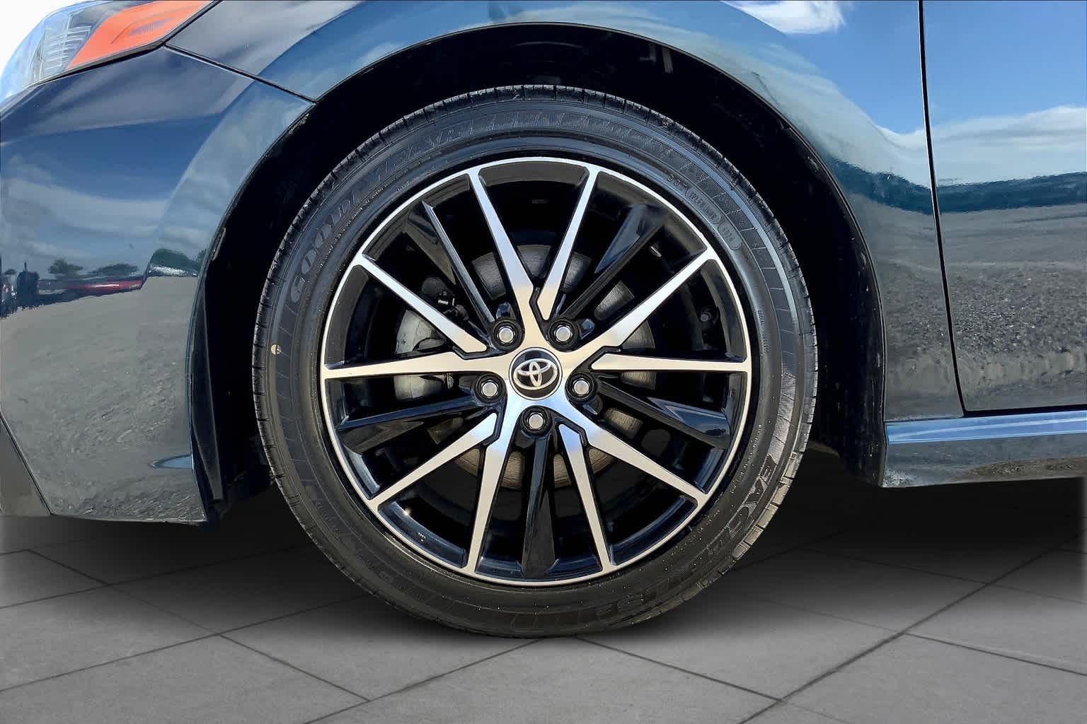 2021 Toyota Camry SE Galactic Aqua Mica at Group 1 Toyota Southwest