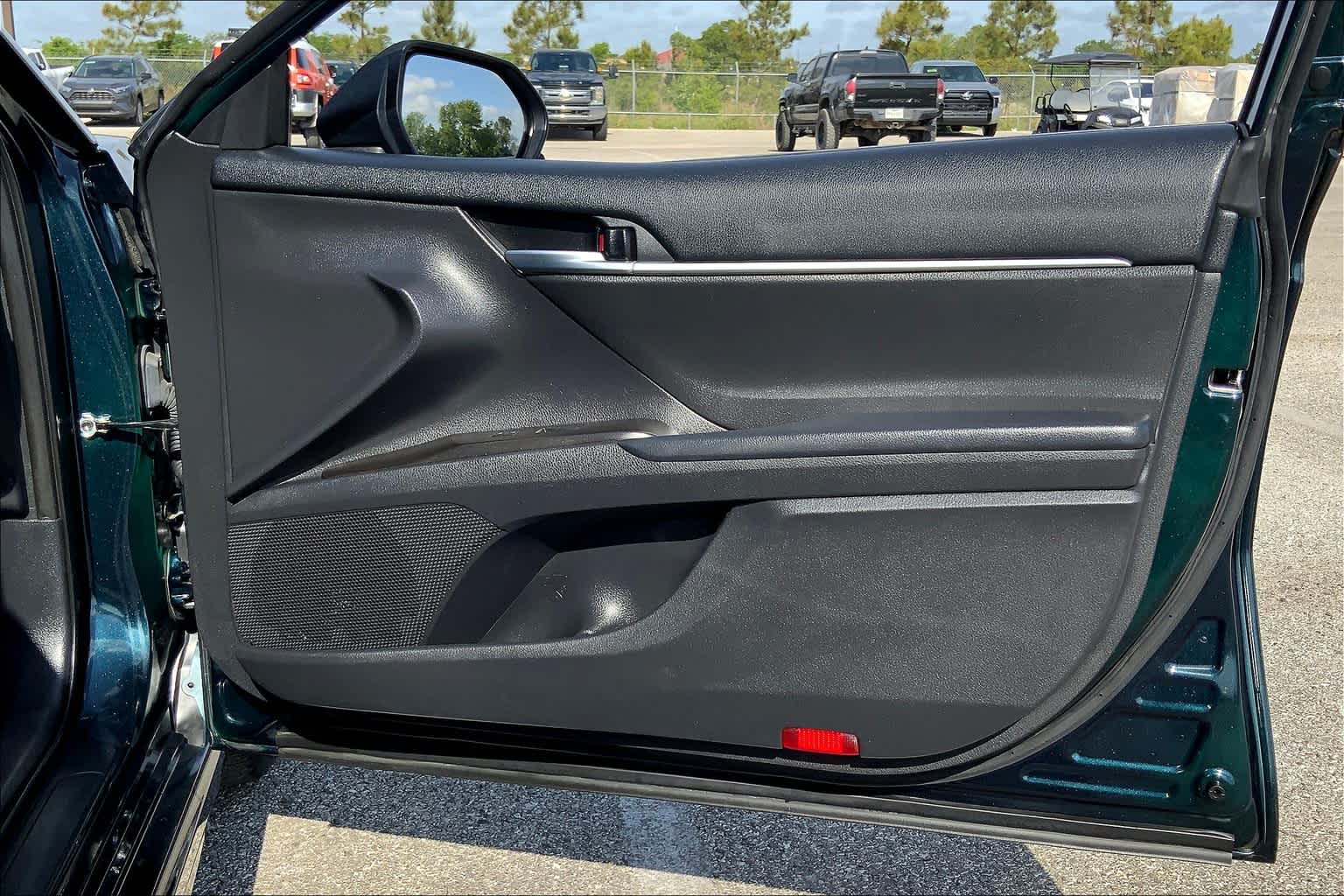 2021 Toyota Camry SE Galactic Aqua Mica at Group 1 Toyota Southwest