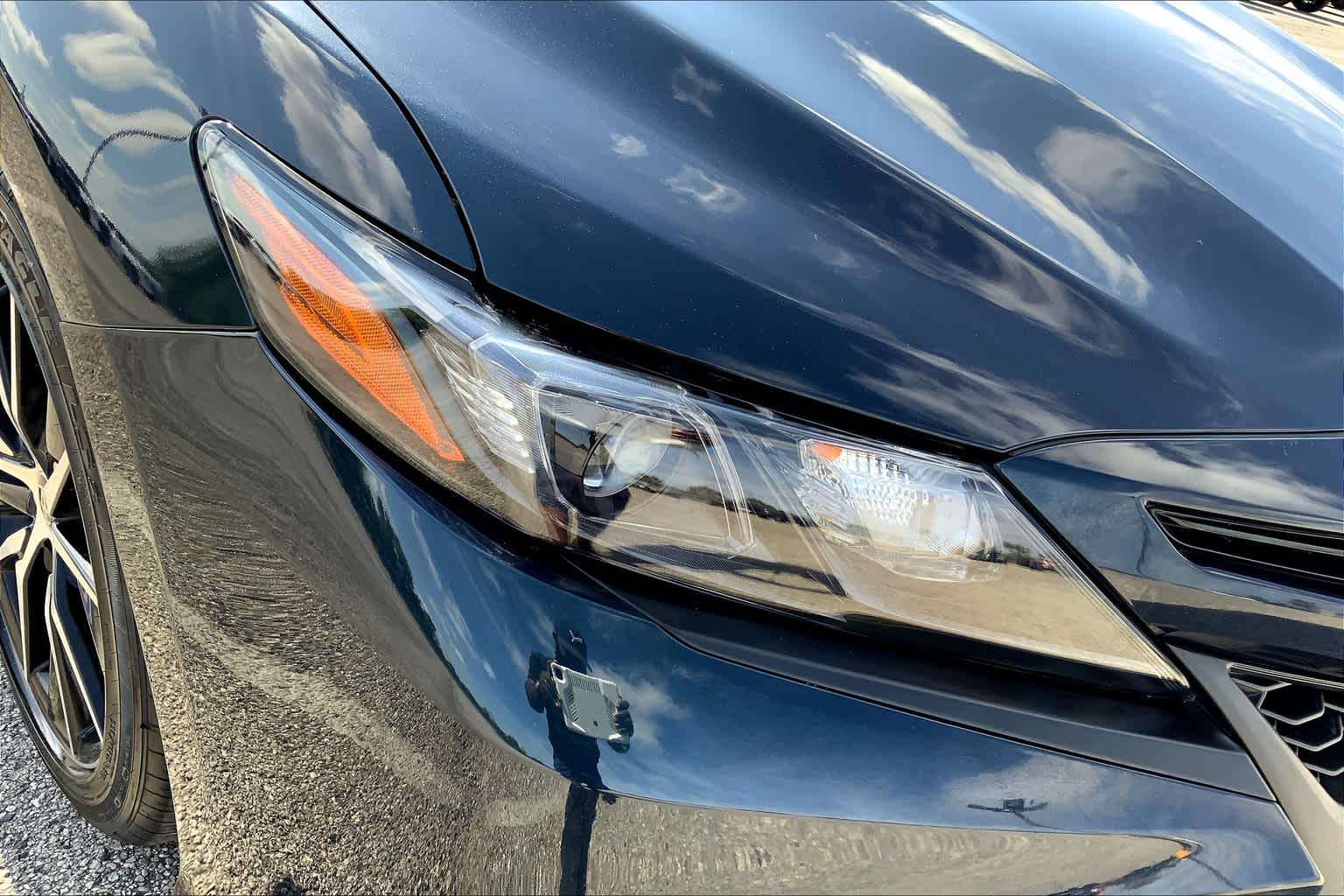 2021 Toyota Camry SE Galactic Aqua Mica at Group 1 Toyota Southwest