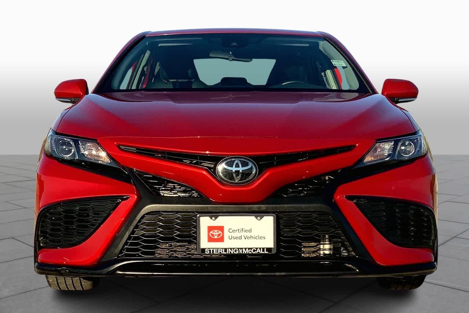 2023 Toyota Camry SE Supersonic Red at Group 1 Toyota Southwest