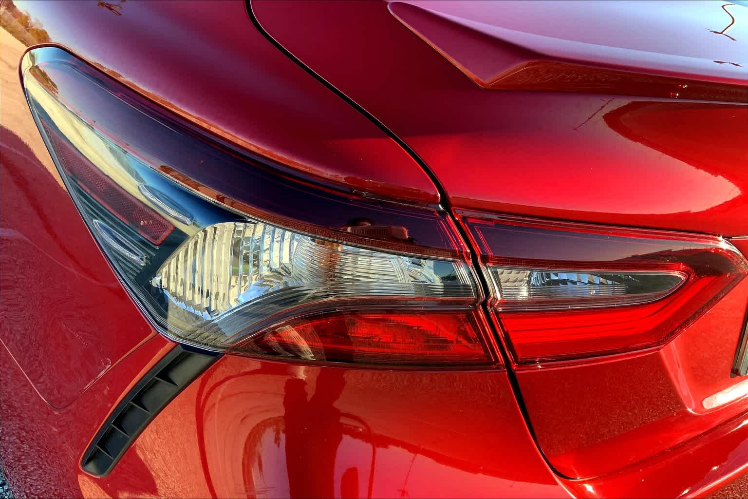 2023 Toyota Camry SE Supersonic Red at Group 1 Toyota Southwest