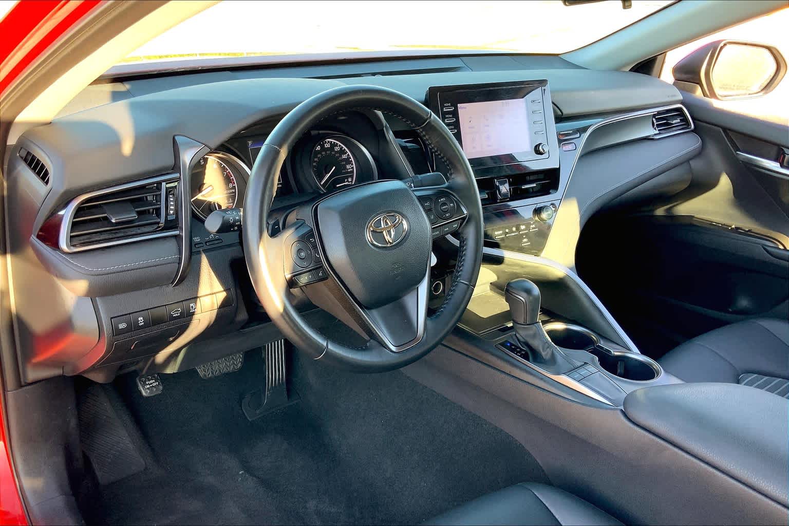 2023 Toyota Camry SE Supersonic Red at Group 1 Toyota Southwest
