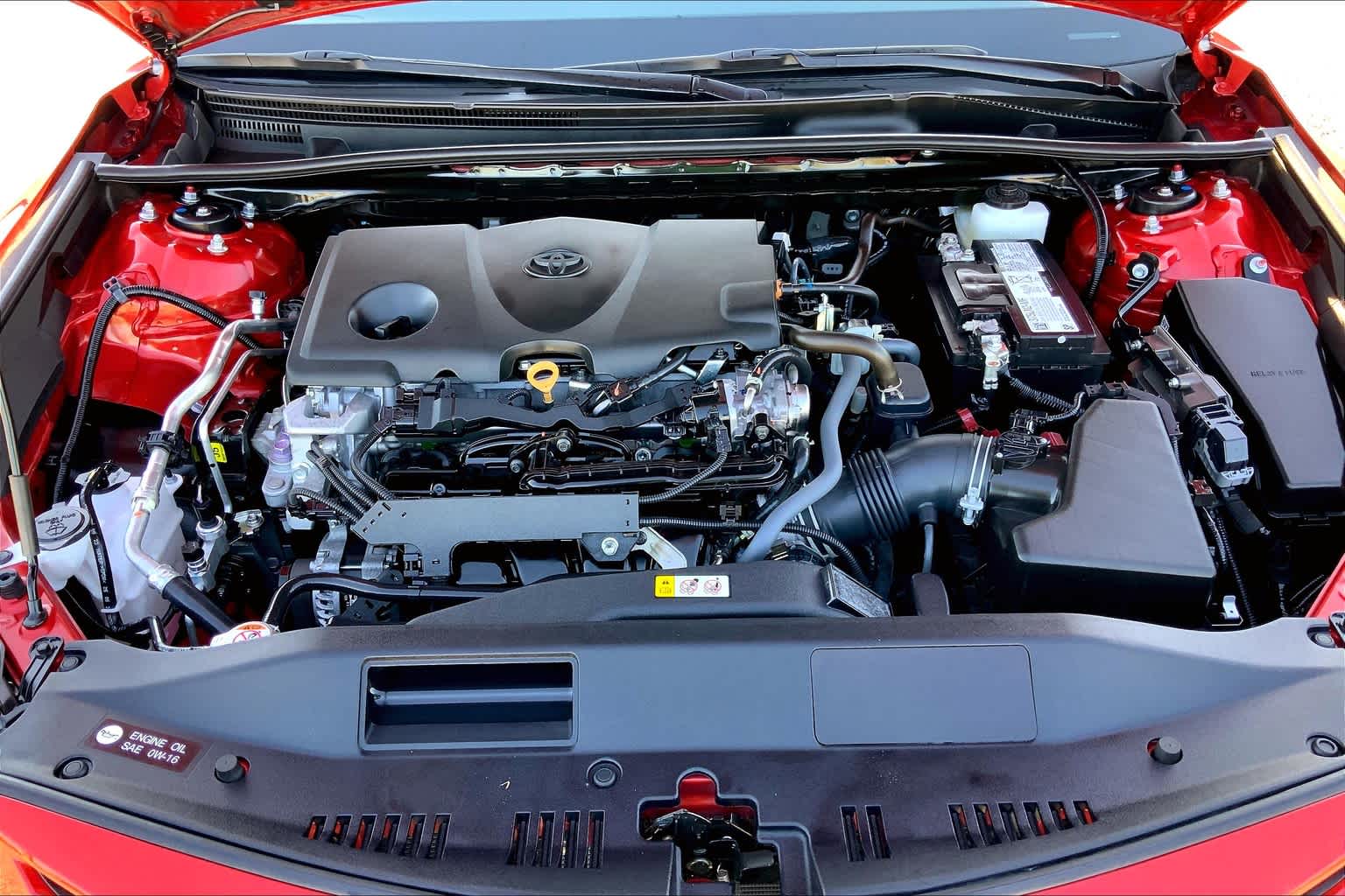 2023 Toyota Camry SE Supersonic Red at Group 1 Toyota Southwest