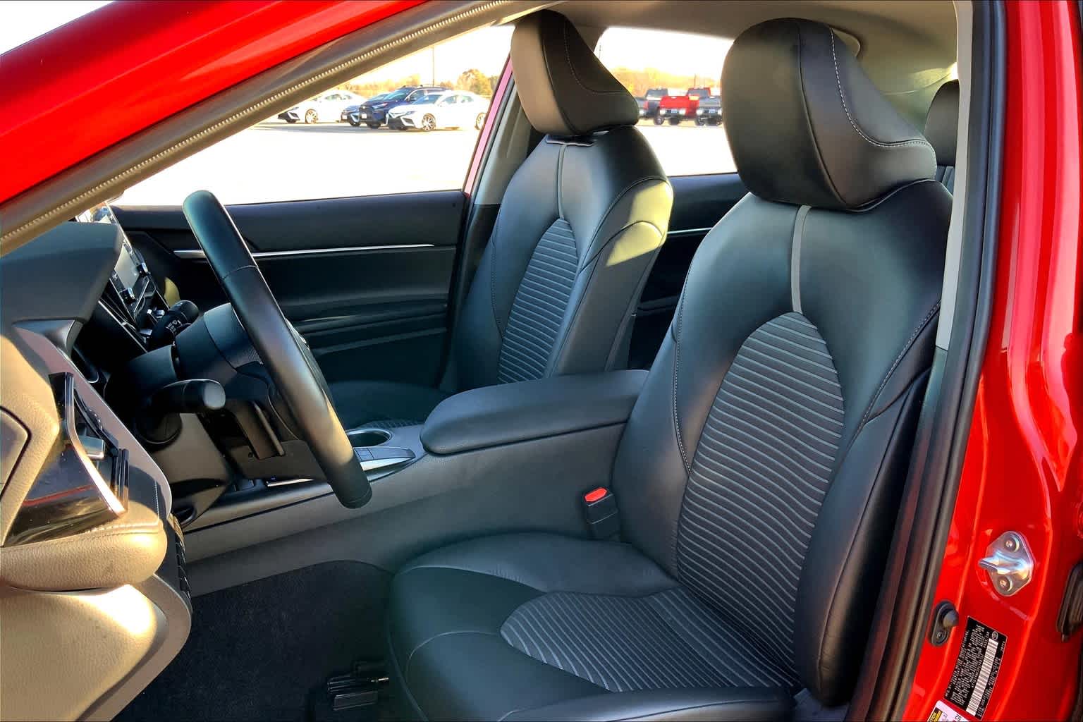 2023 Toyota Camry SE Supersonic Red at Group 1 Toyota Southwest