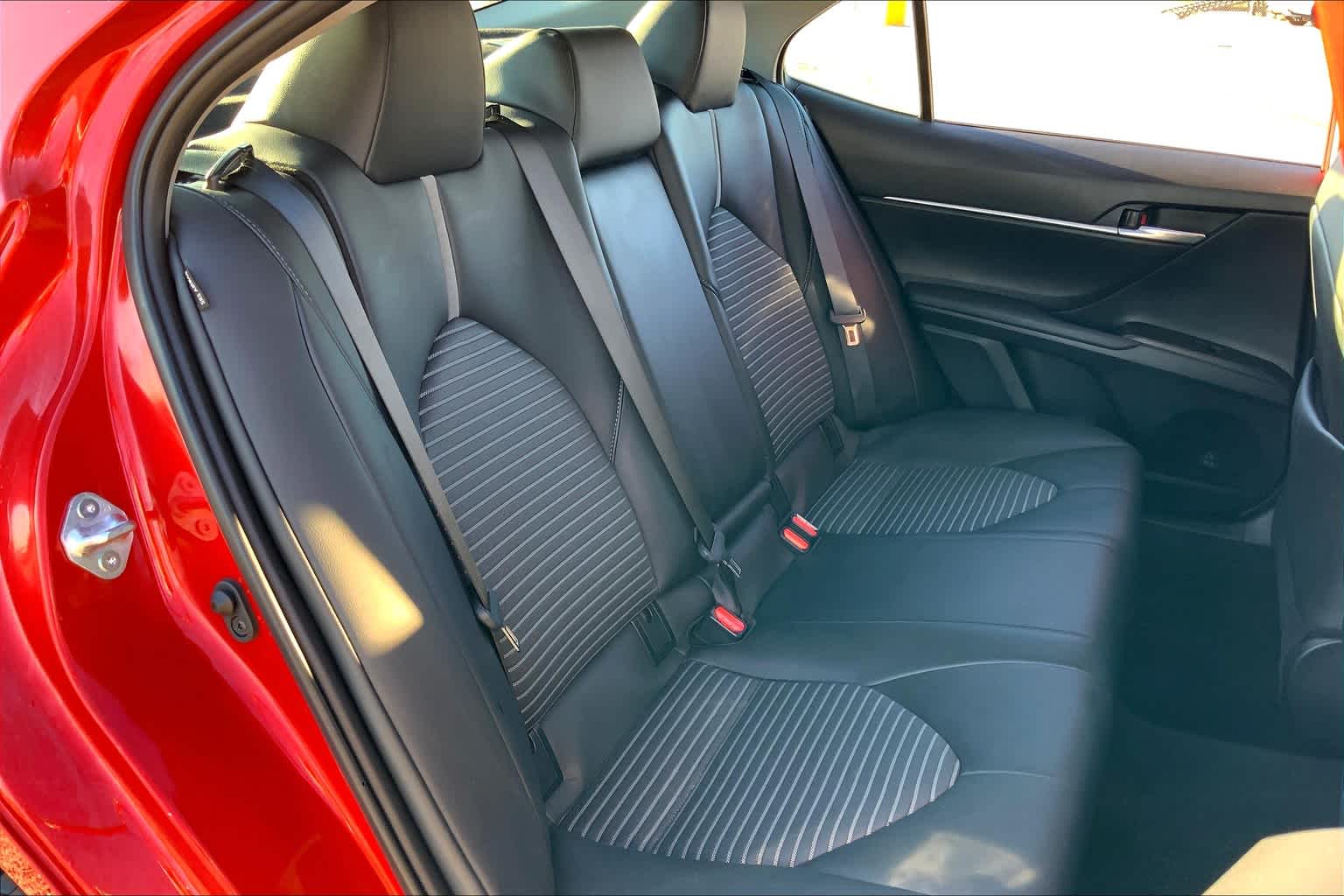 2023 Toyota Camry SE Supersonic Red at Group 1 Toyota Southwest