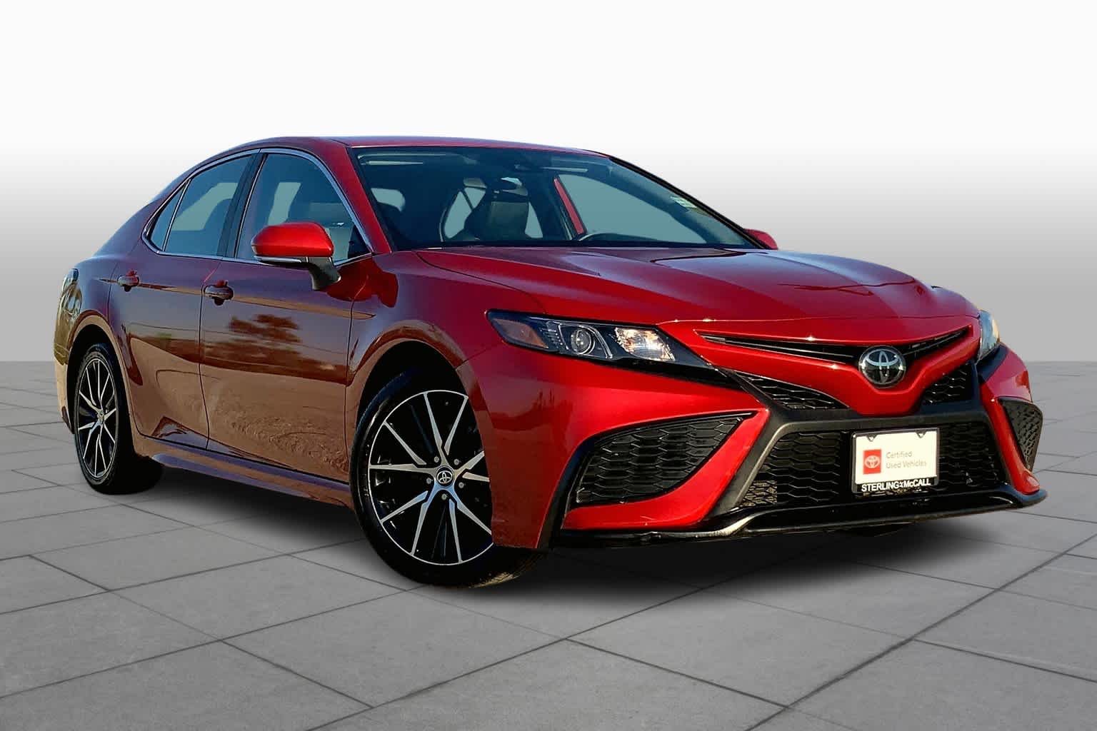2023 Toyota Camry SE Supersonic Red at Group 1 Toyota Southwest