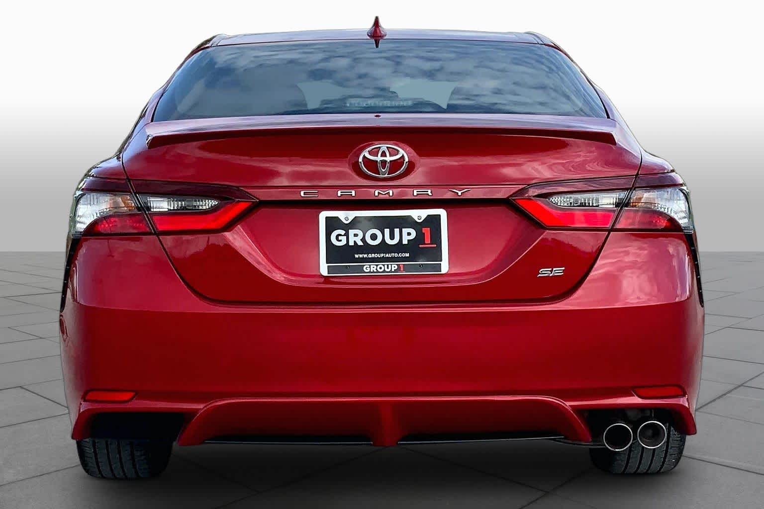2023 Toyota Camry SE Supersonic Red at AutoNation USA Houston