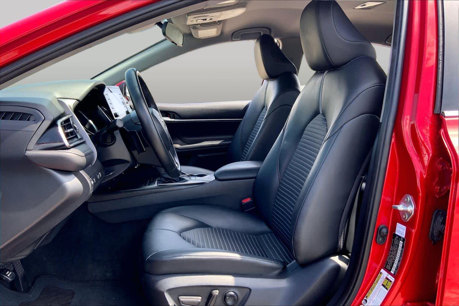 2023 Toyota Camry SE Supersonic Red at AutoNation USA Houston