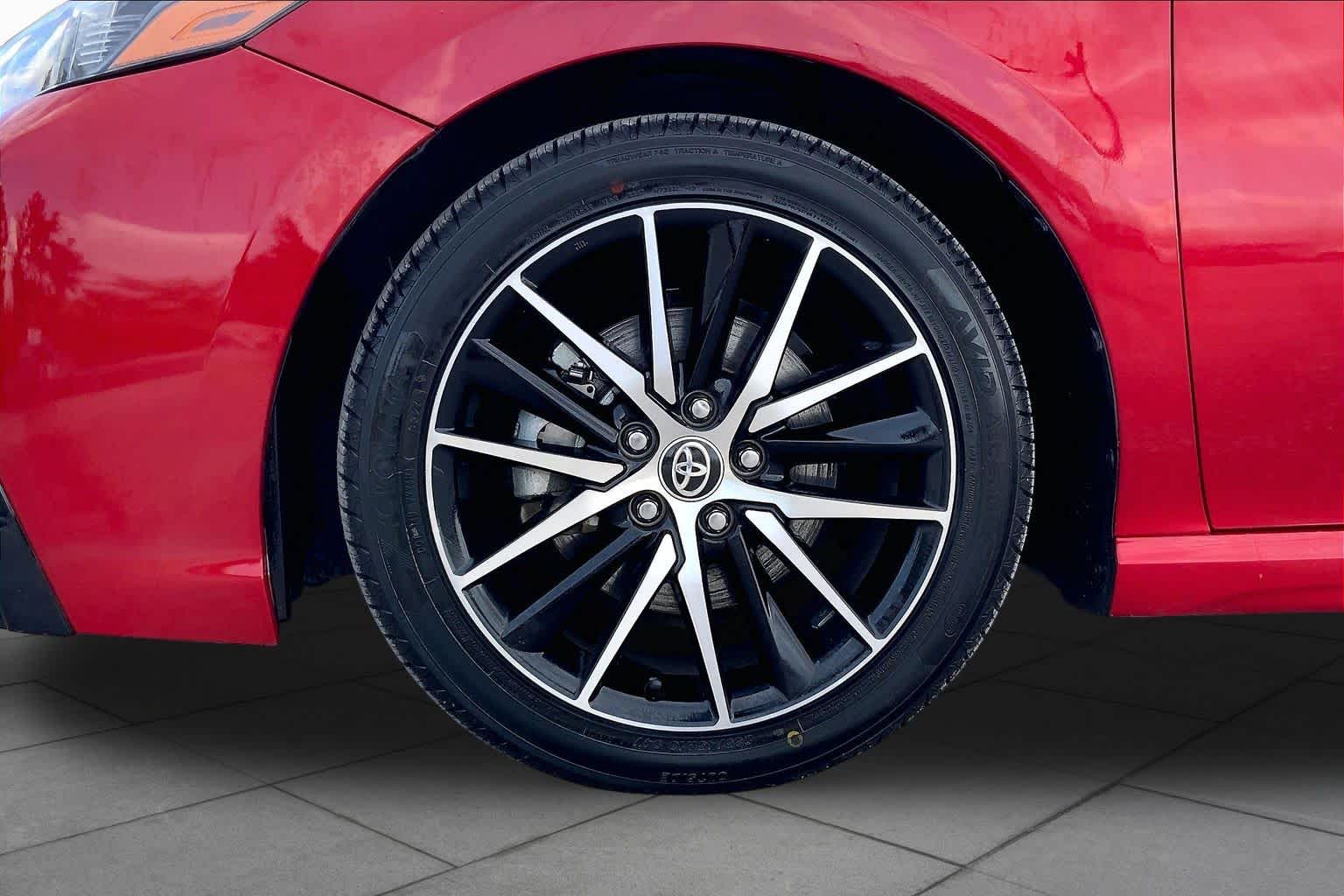 2023 Toyota Camry SE Supersonic Red at AutoNation USA Houston