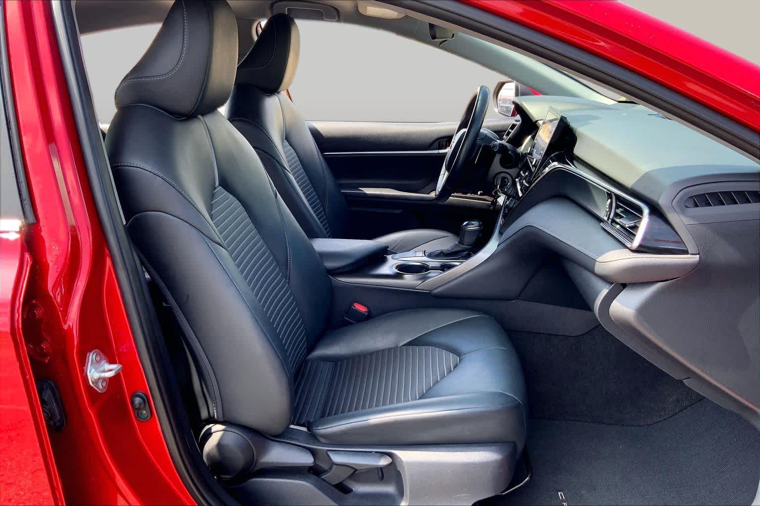 2023 Toyota Camry SE Supersonic Red at AutoNation USA Houston
