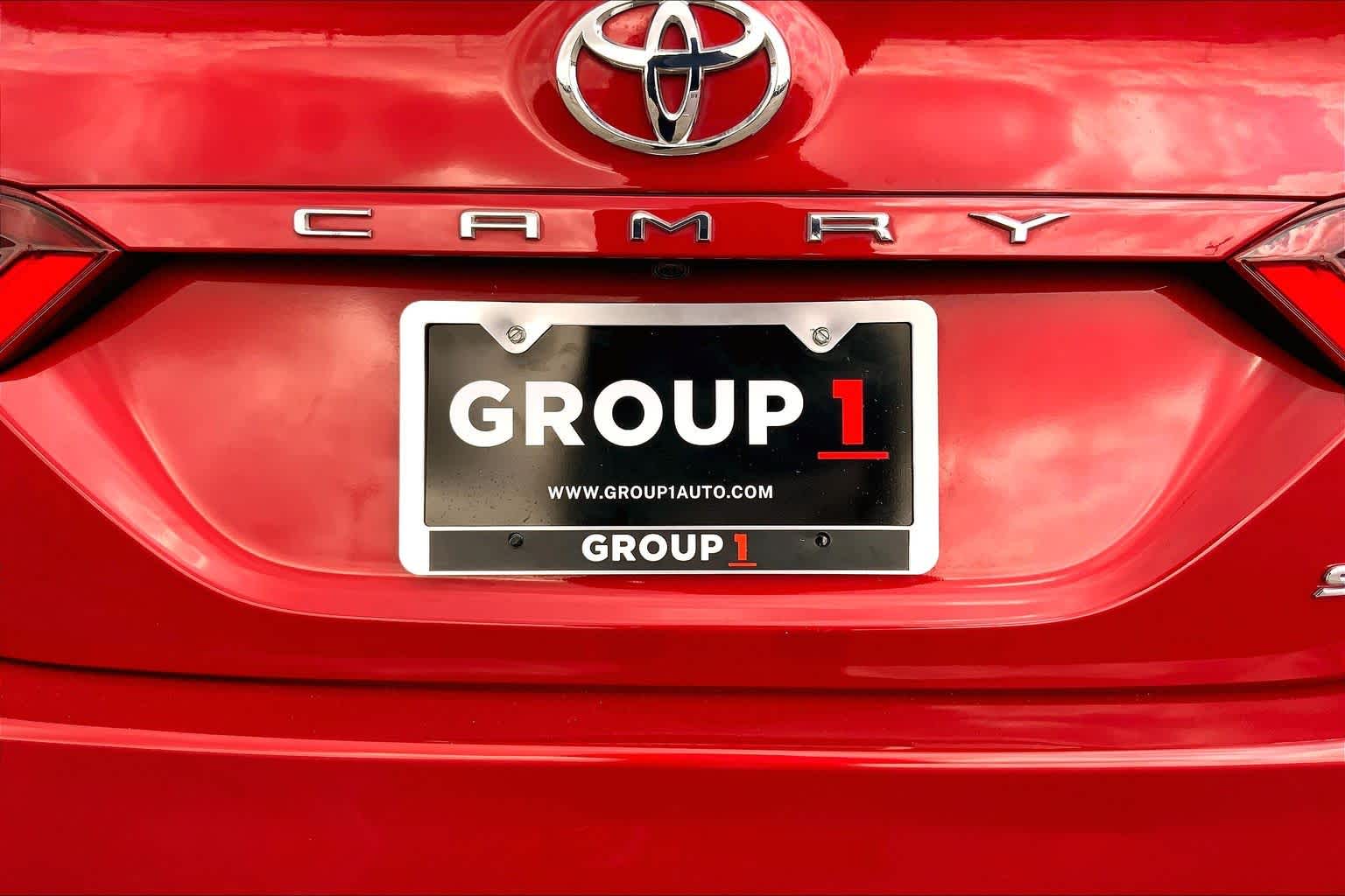 2023 Toyota Camry SE Supersonic Red at AutoNation USA Houston